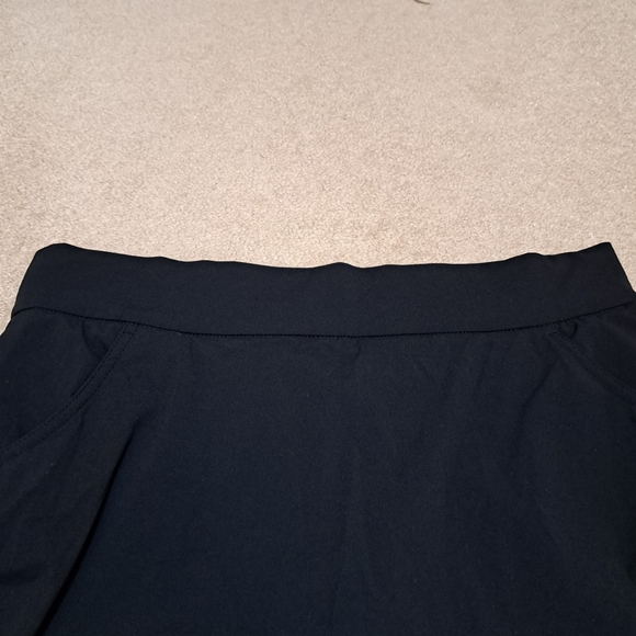 New! Columbia Skort Women's Size Large Black Active Skirt With Shorts - Picture 8 of 14